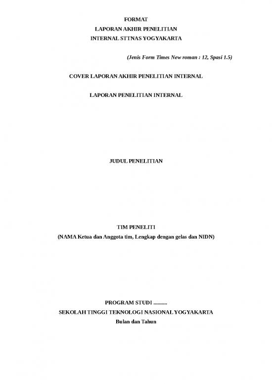 picture_Format Laporan Akhir Penelitian Internal Sttnas Yogyakarta | File - Laporan Penelitian Id 19029