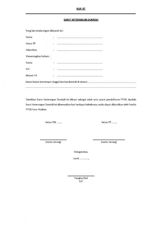 picture_Formulir Surat Keterangan Domisili | File - Surat Keterangan Id 19380