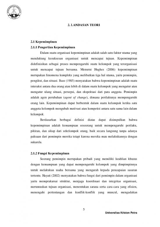 picture_Organisasi Adalah Pdf 19672 | Jiunkpe Is S1 2017 31412114 41203 Transformational Leadership Chapter2