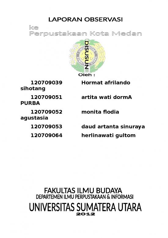 picture_File - Laporan Observasi Id 19548 | Layanan Anak Dan Remaja Laporan Observasi Ke Perpustakaan Kota Medan By Bu Eva