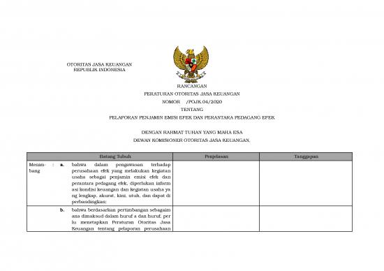 picture_Presentasi Usaha 18685 | Matriks Rpojk Tentang Pelaporan Penjamin Emisi Efek Dan Perantara Pedagang Efek