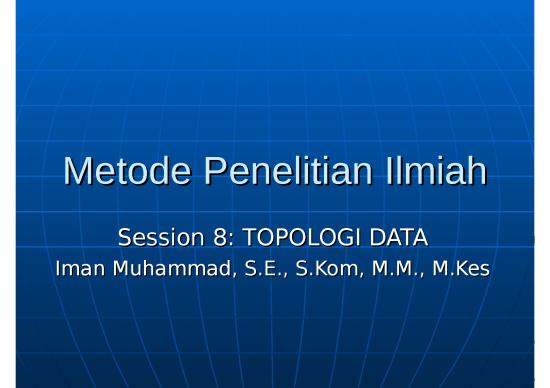 picture_Contoh Metode Penelitian 18920 | Mpi Sess 8 Topologi Data