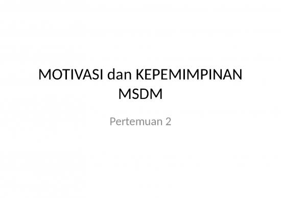 picture Motivasi 19839 | Msdm S2 Pertemuan 2 Motivasi Dan Kepemimpinan Msdm