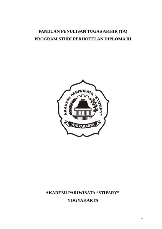 picture Diploma Format Word 19172 | Pedoman Penulisan Tugas Akhir 2011