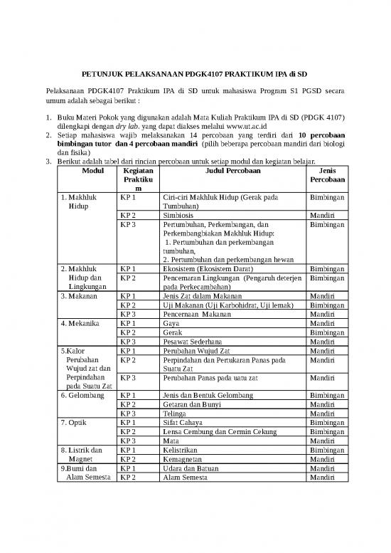 picture Perkecambahan Adalah 21113 | Pedoman Penyelengaraan Praktikum Ipa Di Sd (pdgk4107) Fkip