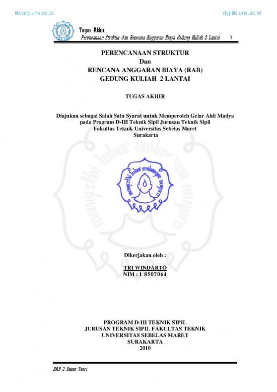 picture File Rab - Rencana Anggaran Biaya Id 20202 | Perencanaan Struktur Dan Rencana Anggaran Biaya Rab Gedung Kuliah 2 Lantai Abstrak