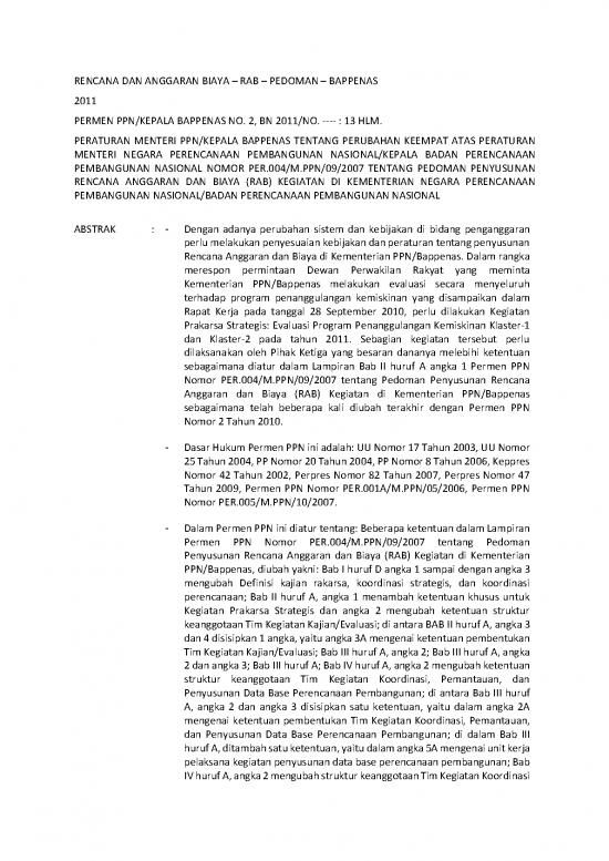 picture File Rab - Rencana Anggaran Biaya Id 20414 | Permen 2 Tahun 20112