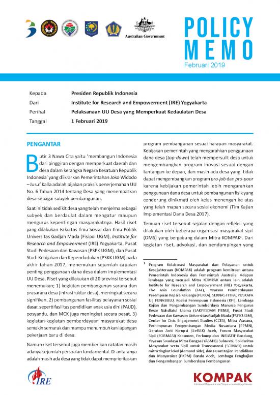 picture Policy Memo Final Edit 130219 | File Contoh - Memo