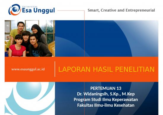 picture Ppt Ueu Metodologi Penelitian Keperawatan Pertemuan 13 | File - Laporan Penelitian Id 18841