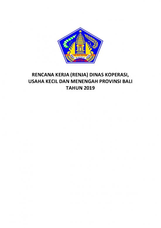 picture_Presentasi Usaha 20220 | Renja 2019