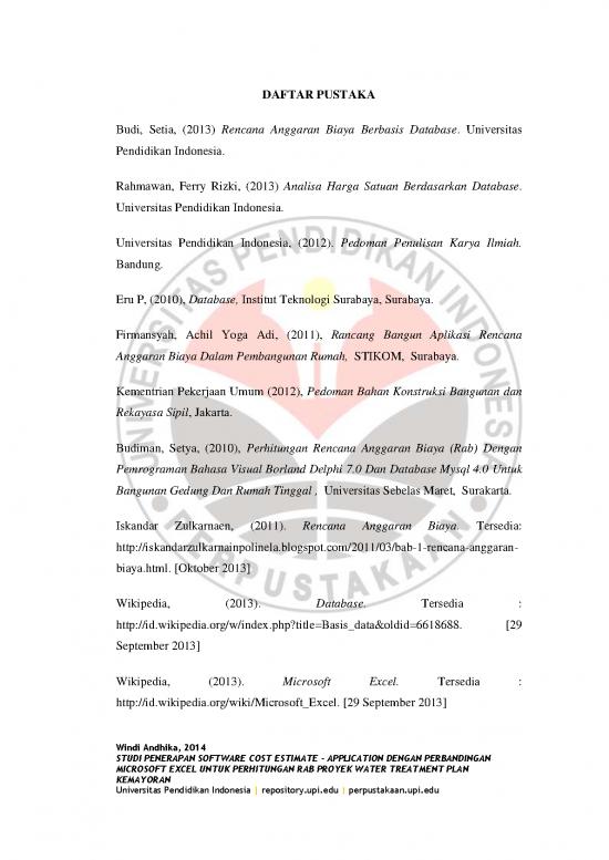 picture File Rab - Rencana Anggaran Biaya Id 20752 | Ta Ts 1008853 Bibliography