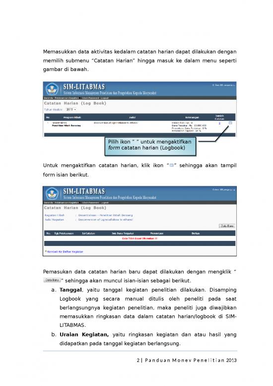 Panduan Upload Logbook Laporan Penelitian | File - Laporan Penelitian ...