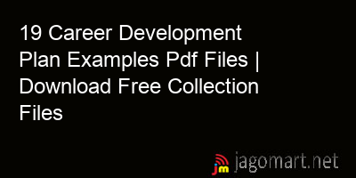 picture 19 Career Development Plan Examples Pdf Files | Download Free Collection Files