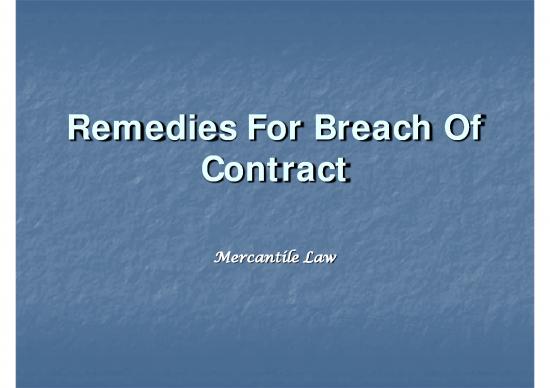 picture_Law Of Contract Pdf 203051 | 16820remedies