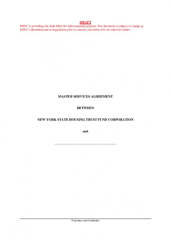 picture Agreement Contract Sample 201707 | 190308draft Htfc Master Services Agreementfinapdf