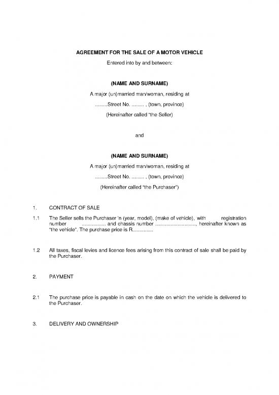 picture Agreement Contract Sample 202085 | 2015 01 09 Voorbeeld Voetstootskoopkontrak Eng