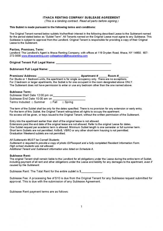 picture1_Lease Agreement Template 201797 | 22 23 Sublet Form With Info Form
