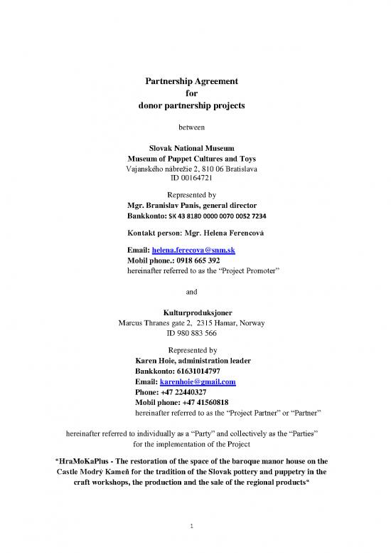 picture Agreement Sample 202641 | 2802316