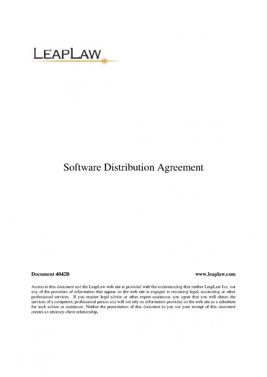 picture1_Agreement Sample 203143 | 4042 Softwaredistrib