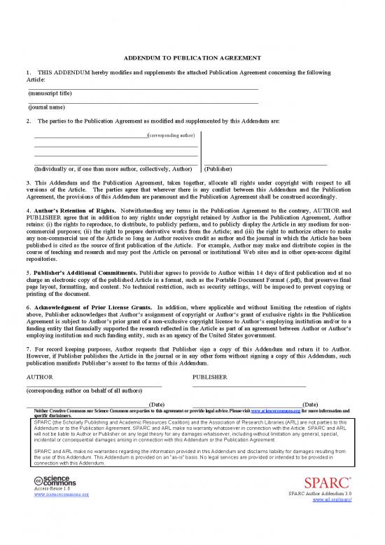 picture_Agreement Sample 202173 | Access Reuse Addendum