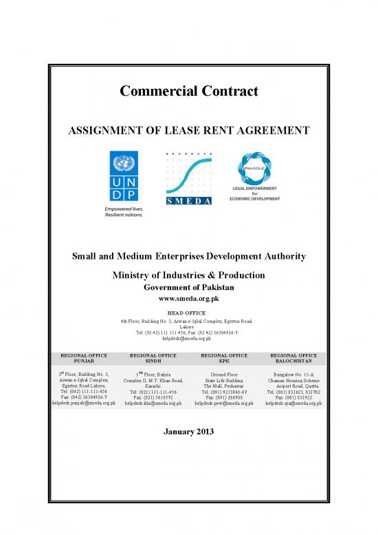 picture_Lease Agreement Template 202162 | Assignment Of Leaserent Agreement
