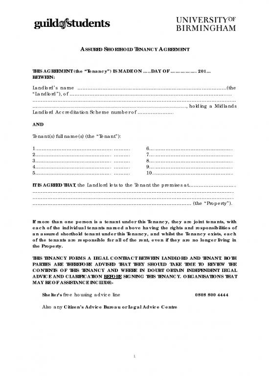 picture1_Agreement Contract Sample 202475 | Assured Shorthold Tenancy Agreement