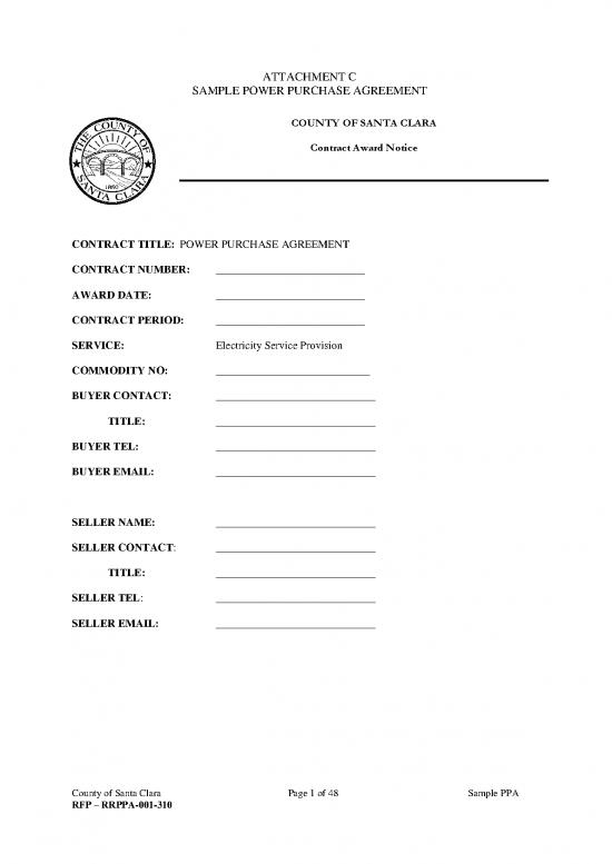 picture Simple Purchase Agreement Template 201803 | Attachmentc Ppa 10