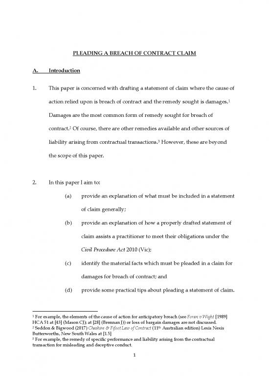 picture Contract Act Pdf 202902 | Breach Of Contract   Elements Of A Cause Of Action