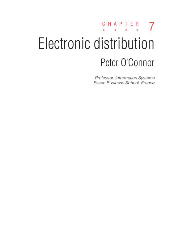 picture Marketing In Tourism Pdf 201030 | Chapter 7   Electronic Distribution