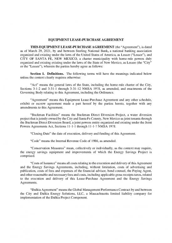 picture1_Lease Agreement Template 202121 | City Of Santa Fe Streetlight Conversion Lease Purchase Agreement