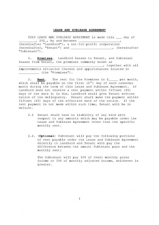 picture Lease Agreement Template 201629 | Cocprogramleasingprojects Leaseandsubleaseagreement