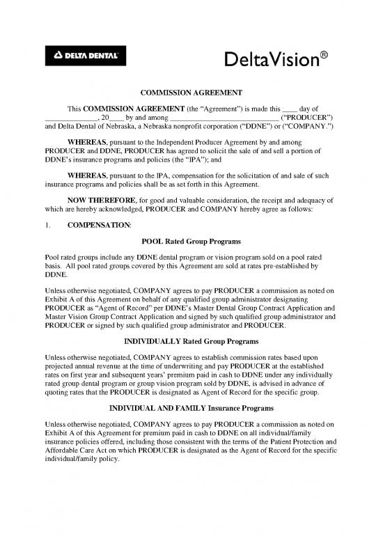 picture1_Agreement Sample 202676 | Commissionagreementandrates