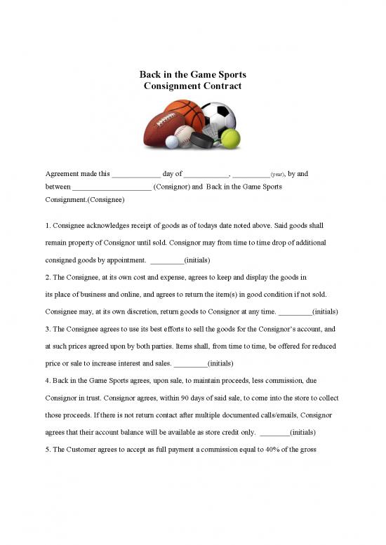 picture1_Agreement Contract Sample 202447 | Consignment Contract Template