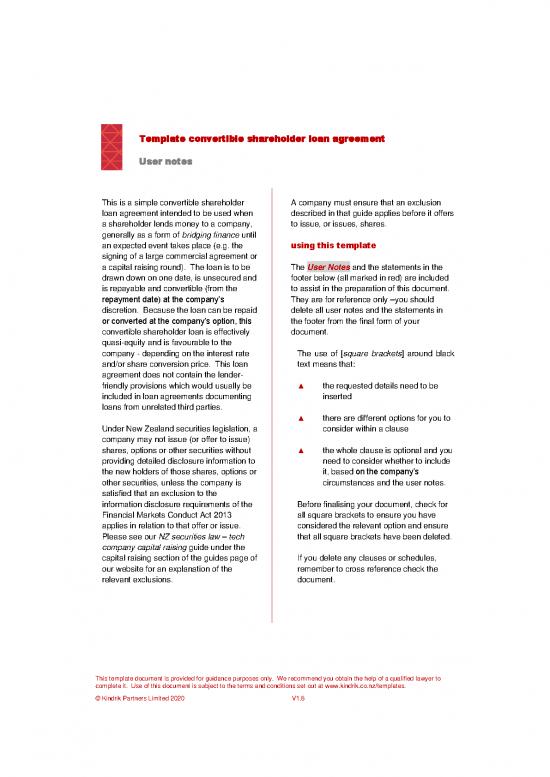 picture_Agreement Form 201820 | Convertible Shareholder Loan Agreement 2021 09 27