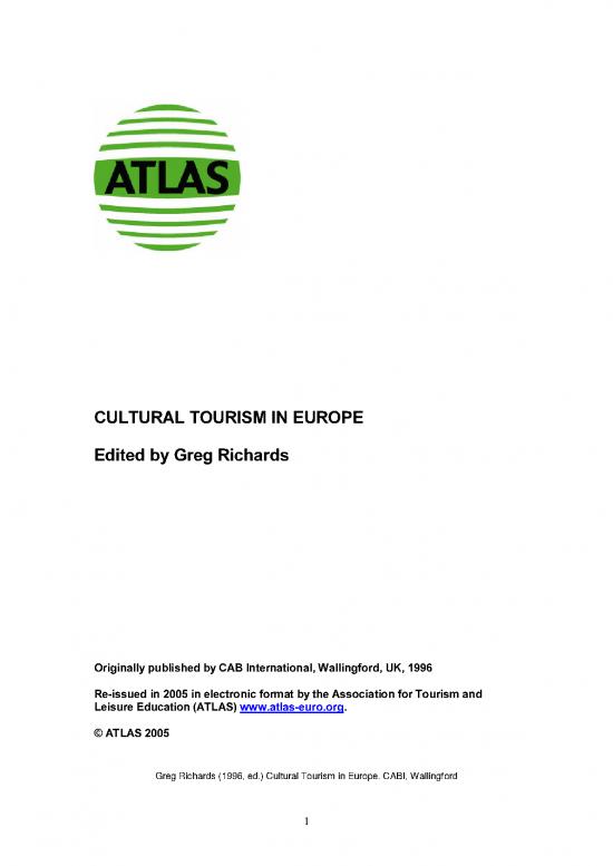 picture_Tourism Pdf 201126 | Cultural Tourism In Europpdf