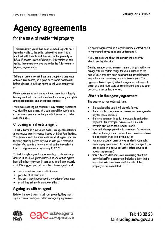 picture_Agreement Contract Sample 201541 | Eac032 Agency Agreements