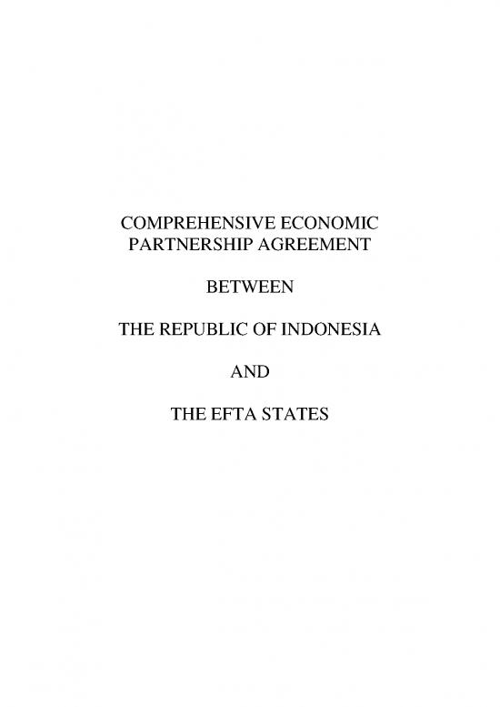 picture_Agreement Sample 202733 | Efta Indonesia Main Agreement