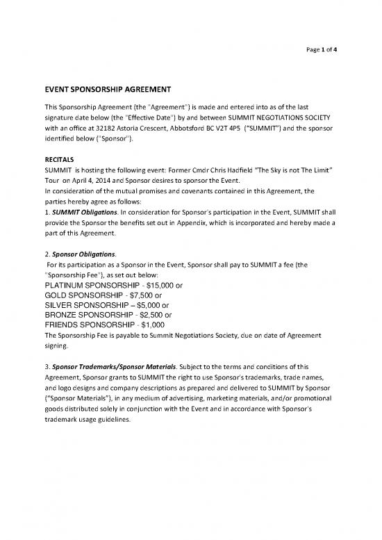 picture1_Agreement Sample 201748 | Event Sponsorship Proposal Template
