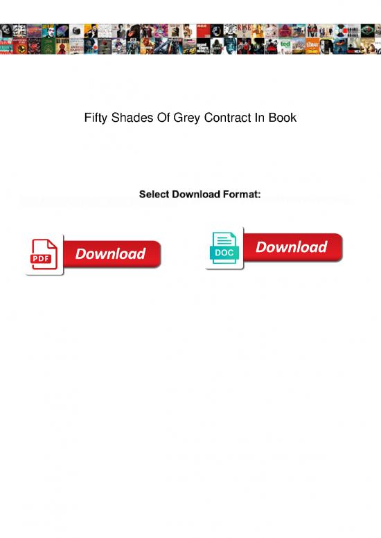 picture Contract Template Pdf 202053 | Fifty Shades Of Grey Contract In Book