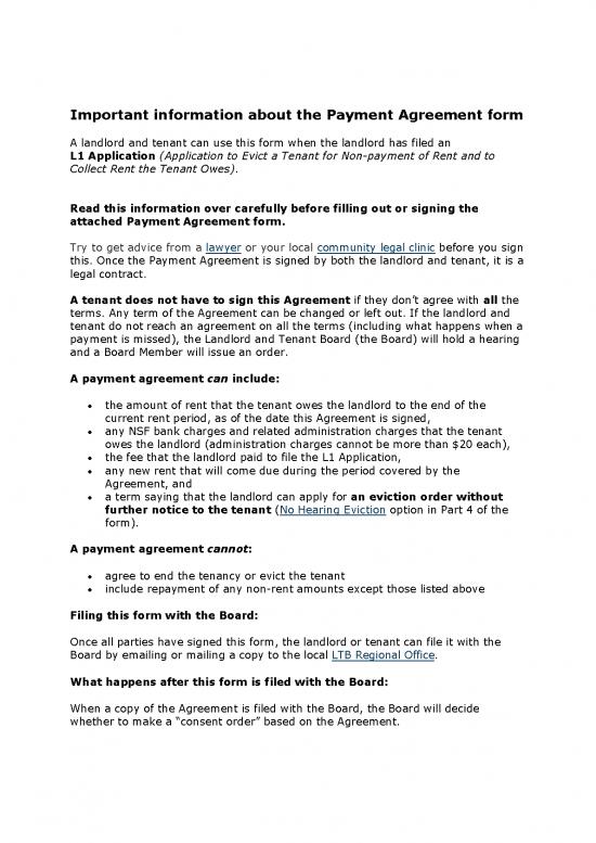 picture Agreement Contract Sample 202210 | Final Important Information And Payment Agreement