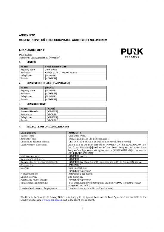picture1_Agreement Contract Sample 201920 | Fresh Finance Uab Consumer Credit Contract En 20210831 Final