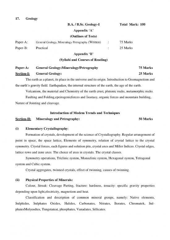 picture_Geology Pdf 200735 | Geology I