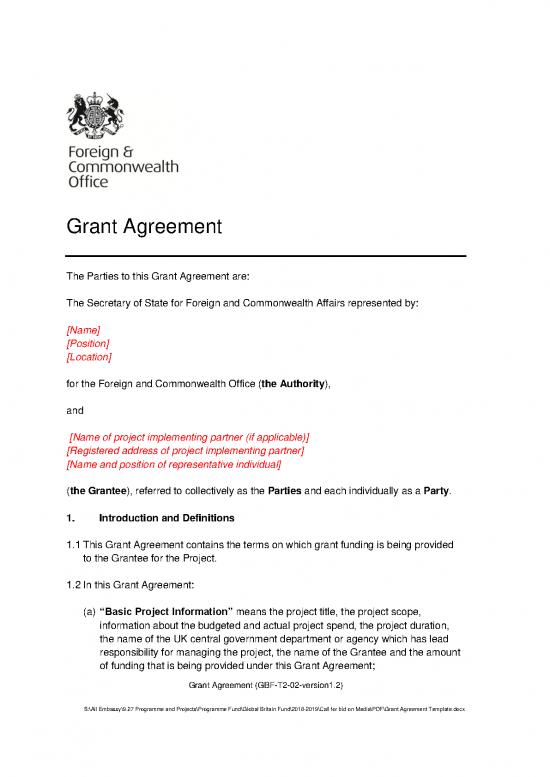 picture1_Agreement Sample 201289 | Grant Agreement Template
