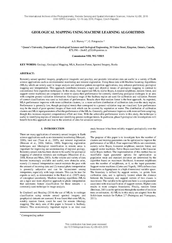 picture Geology Pdf 200885 | Isprs Archives Xli B8 423 2016