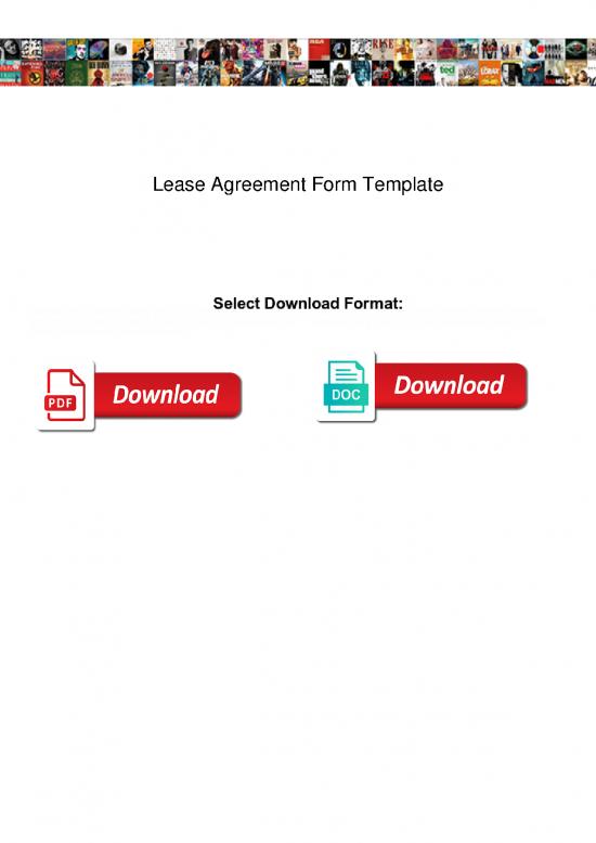 picture Lease Agreement Pdf 201478 | Lease Agreement Form Template