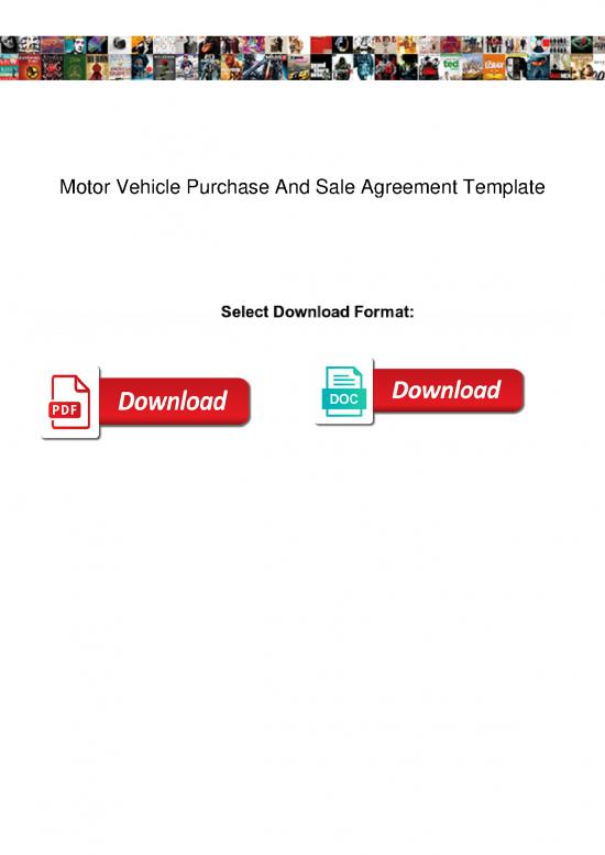 picture1_Agreement Sample 202407 | Motor Vehicle Purchase And Sale Agreement Template