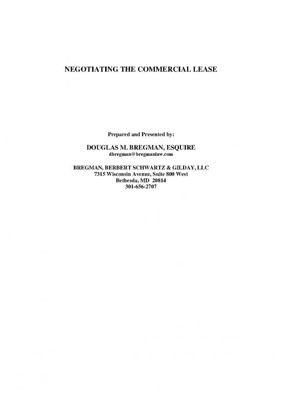 picture Lease Template 202493 | Negotiating The Commercial Lease Lorman 2014