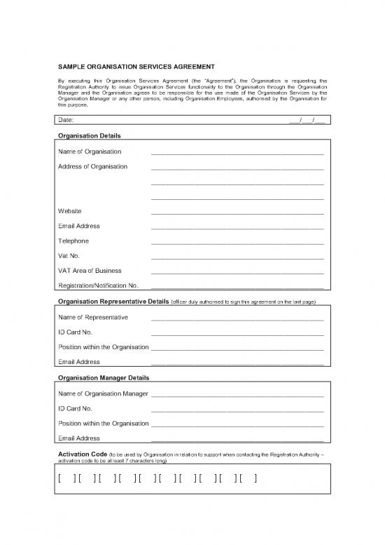 picture_Agreement Of Services Template 202974 | Organisation Services Agreement
