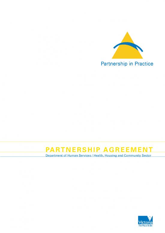 picture Agreement Sample 202063 | Partnership In Practice Agreement