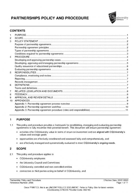 picture1_Agreement Sample 202635 | Partnerships Policy And Procedure